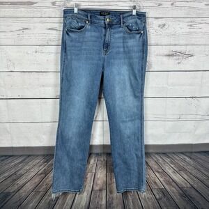 Judy Blue Jeans Womens 32 Blue Dad Stretch High Rise Casual‎ Minimalist Relaxed